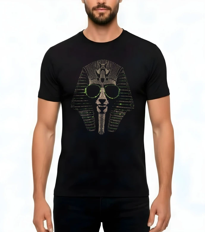 PLAYERA COOL TUT ORO/VERDE